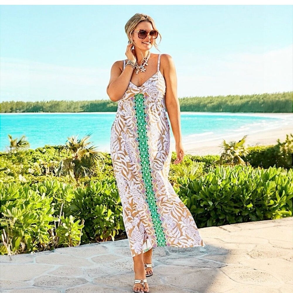 NWOT Lilly Pulitzer Floralie Maxi Dress size 14